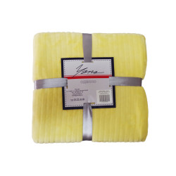 Пухкаво одеяло Жълто Райе 150/180 или 180/220